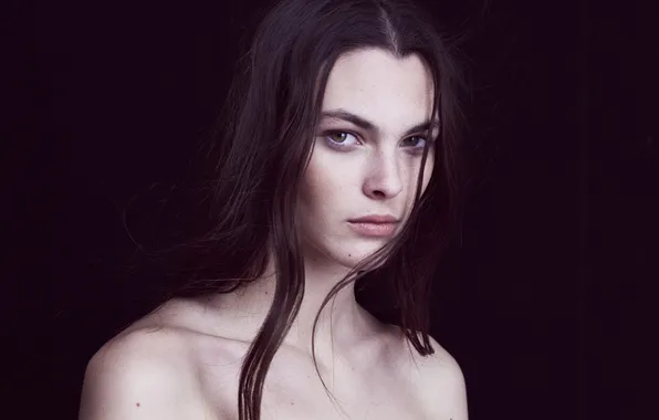 Взгляд, модель, портрет, Vittoria Ceretti