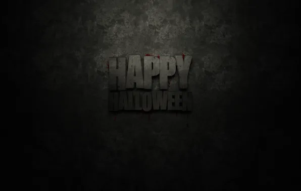 Фон, надпись, темный, текстуры, веселый, Happy Halloween, Хелуин