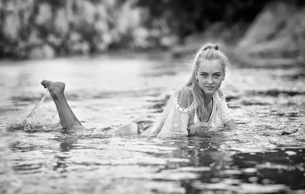 Ч/б, ножки, прелесть, Slovakia, Jarmila Vymazalová, Ester