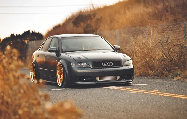 Дорога, авто, audi, обои
