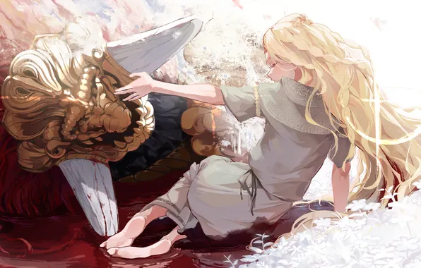 Кровь, мальчик, мужчина, Elden Ring, Miquella the Unalloyed, Promised Consort Radahn
