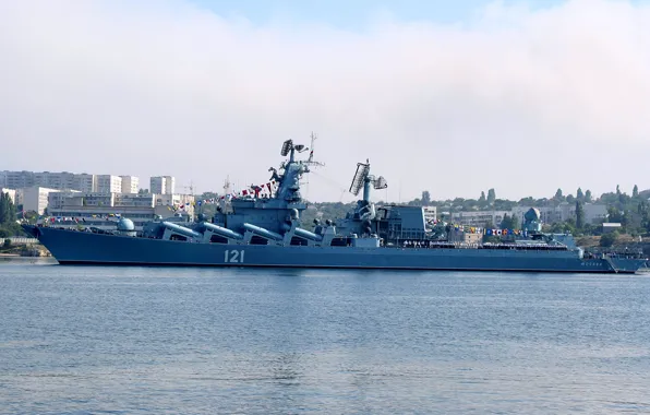 Москва, крейсер, ракетный, гвардейский