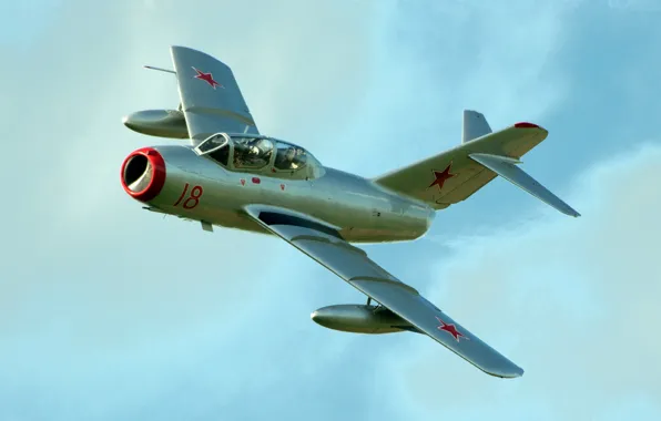 МиГ-15, MiG-15, советский истребитель