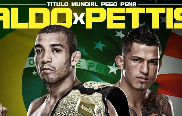 Бойцы, mma, чемпионы, ufc, смешанные боевые искусства, anthony pettis, jose aldo