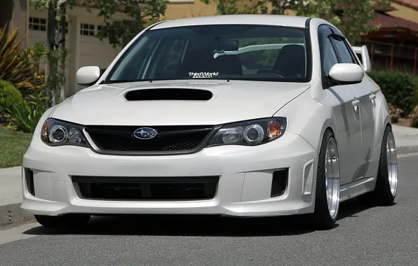 Subaru, impreza, with