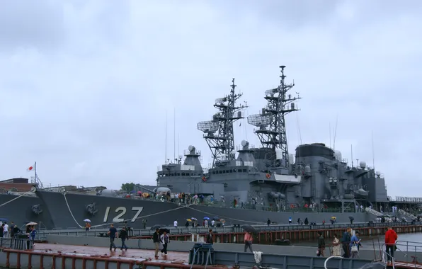 Япония, эсминец, визит, посещение, JS Isoyuki