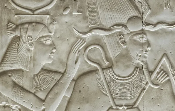 Картинка стена, древность, Abydos