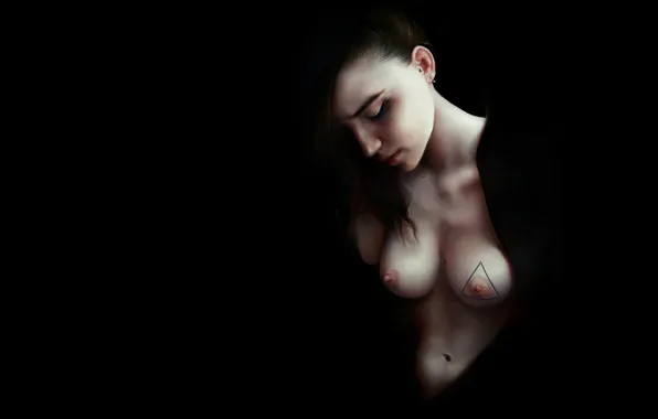 Girl, sexy, nipples, boobs, eyes, smile, beautiful, figure