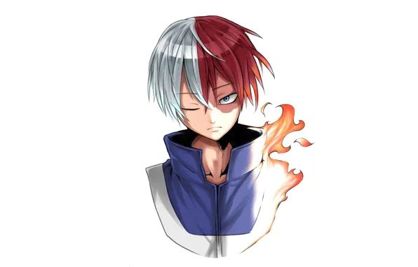 Boku no Hero Academia, Todoroki Shouto, Тодороки Шото, Моя Геройская Академия, Pixiv Id 13990950