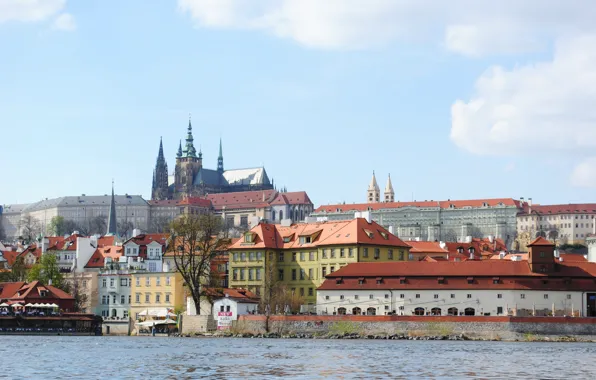 Картинка город, Прага, Влтава