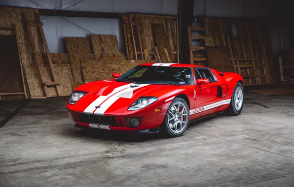 Картинка Ford, 2006, Ford GT, supercar, GT