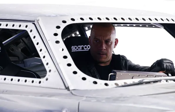 Картинка cinema, Vin Diesel, film, Dominic Toretto, Sparco, Fast And Furious 8, Fast 8, Fast & …