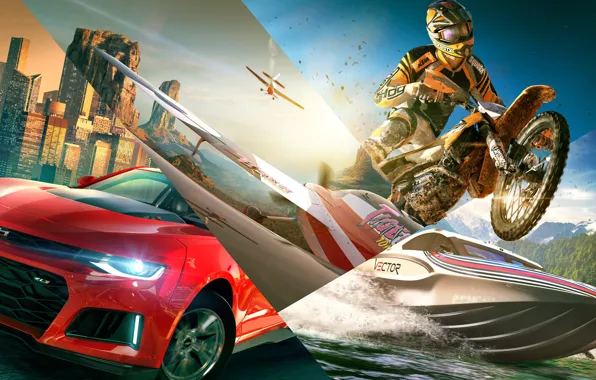 Картинка Car, Ubisoft, Game, The Crew 2