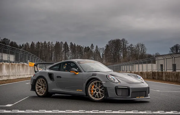 Пасмурно, 911, Porsche, гоночный трек, GT2 RS, 991, Edo Competition, 2020