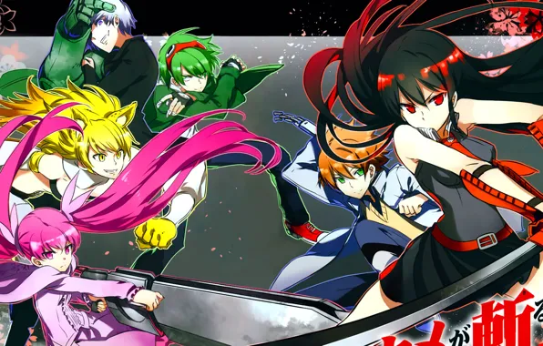 Akame ga kill, Акаме, мурасаме, Убийца акаме, Night raid