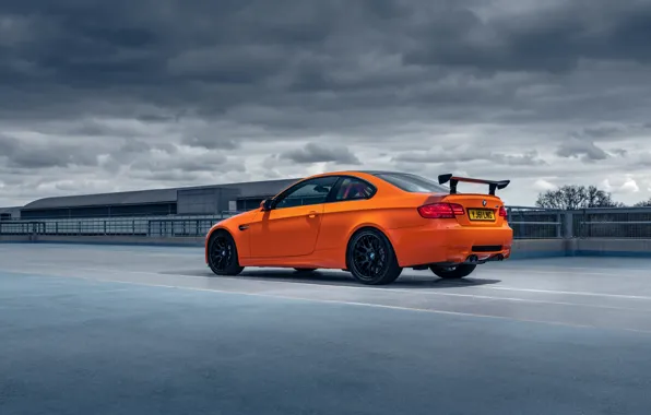 Картинка BMW, E92, orange, BMW M3 GTS