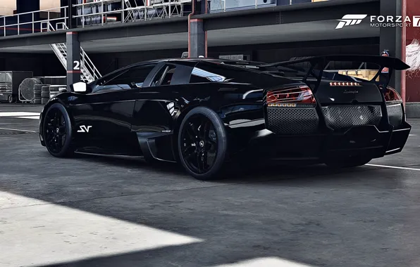 HDR, Lamborghini, Murcielago, Game, FM7, UHD, Forza Motorsport 7, Xbox One X