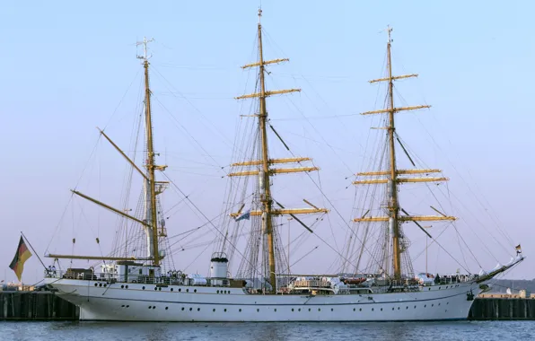 Германия, музей, барк, Gorch Fock