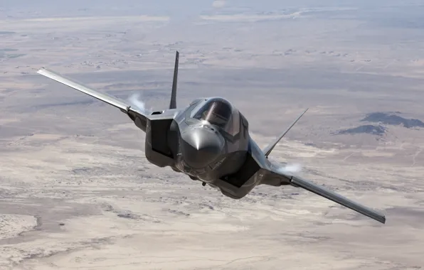 Земля, истребитель, полёт, бомбардировщик, F-35B, Lockheed Martin