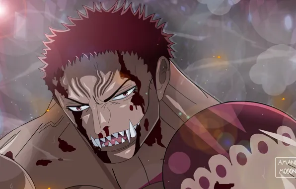 Blood, One Piece, pirate, fang, powerful, strong, akuma no mi, kaizouku