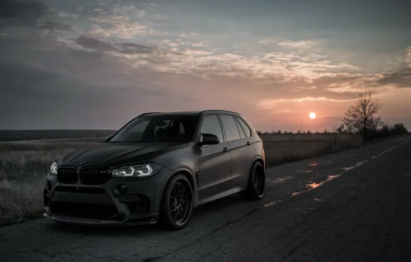 Картинка закат, 2018, BMW X5, X5M, Z Performance