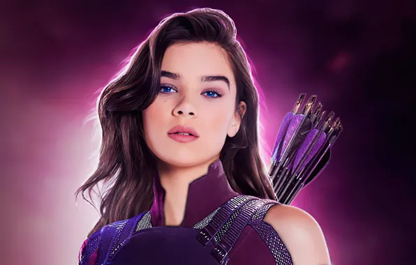 Взгляд, девушка, сериал, Marvel, Hawkeye, Hailee Steinfeld, Kate Bishop