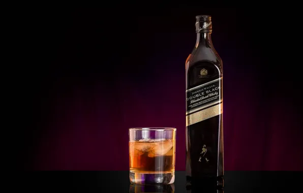 Картинка Johnnie Walker, Whiskey, Double Black