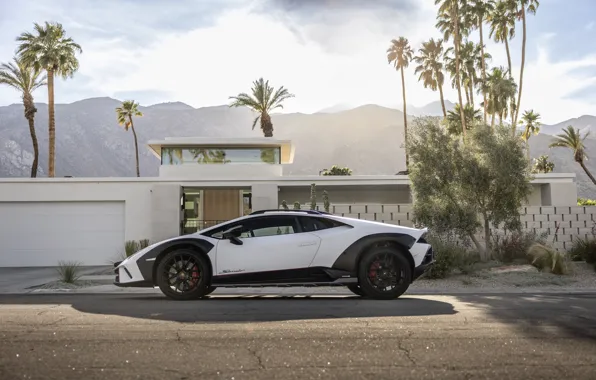 Картинка Lamborghini, Huracan, side view, Lamborghini Huracan Sterrato