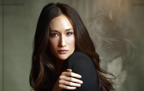 Лицо, Азиатка, Красотка, Мэгги Кью, Maggie q