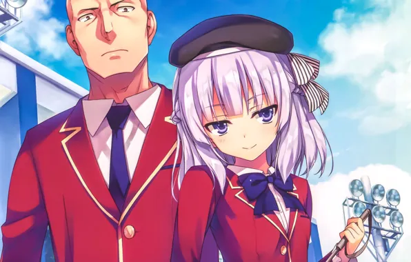 Двое, школьная форма, Youkoso Jitsuryoku Shijou Shugi no Kyoushitsu e, Добро Пожаловать В Класс Элиты, …