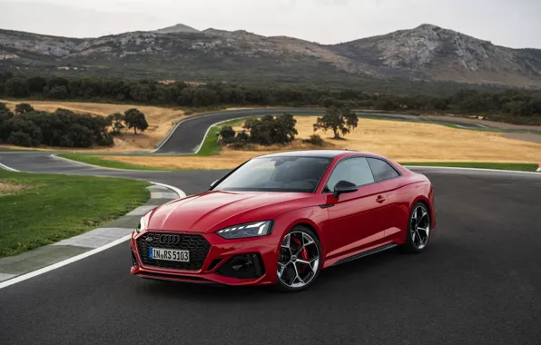 Audi, red, RS5, sports car, Audi RS 5 Coupe competition plus