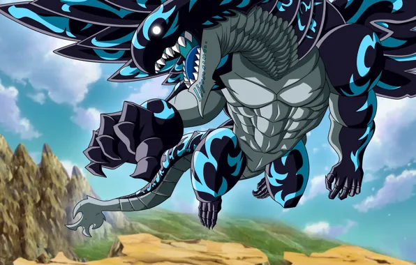 Anime, manga, japanese, Fairy Tail, mahou, Acnologia, madoshi