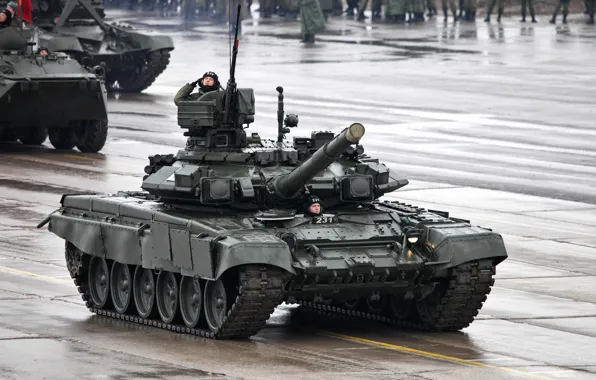 Картинка сила, танк, Россия, бронетехника, военная техника, Т-90А