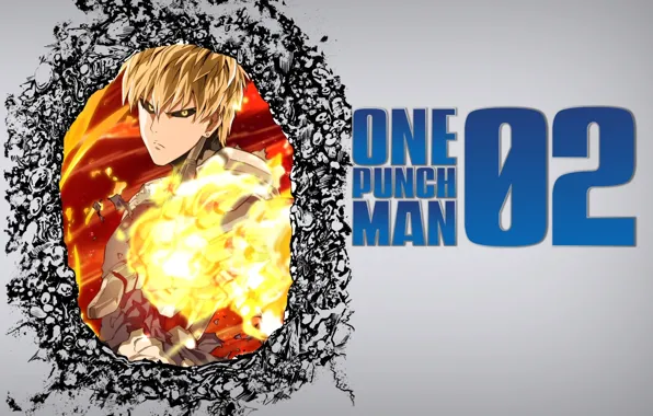 Огонь, парень, One Punch Man, Genos