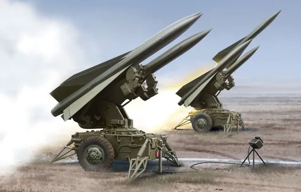 Hawk, средней дальности, американский войсковой зенитный ракетный комплекс, Homing All the Way Killer, MIM-23