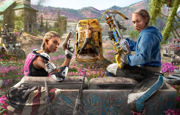 Картинка Игра, Ubisoft, Game, Far Cry: New Dawn