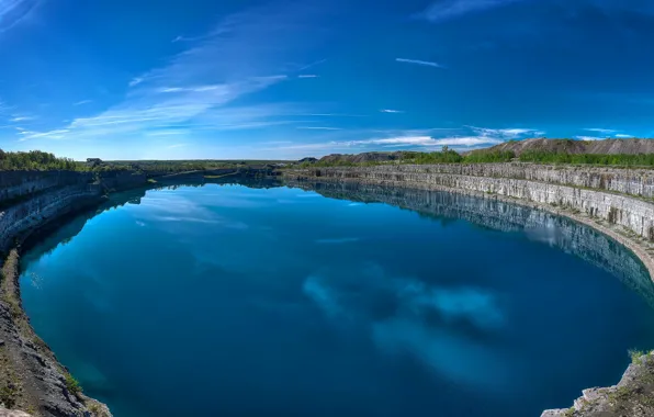 Озеро, Канада, Онтарио, Marmora Mines, Мармора