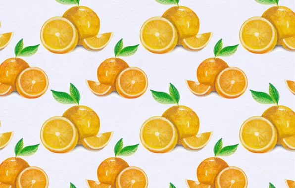 Фон, апельсины, текстура, Orange, background, pattern