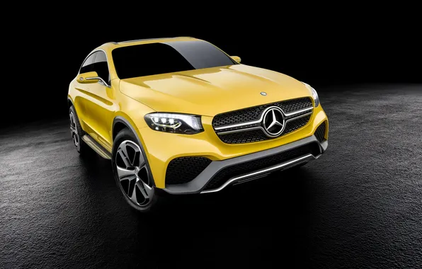 Картинка Concept, Mercedes-Benz, концепт, мерседес, Coupe, 2015, GLC