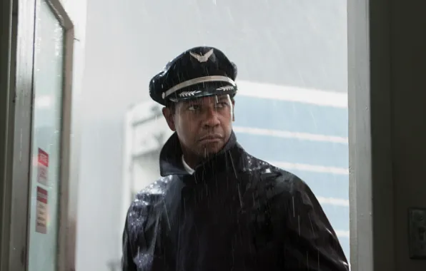 Обои Капитан, Flight, Denzel Washington, Дензел Вашингтон, Экипаж.