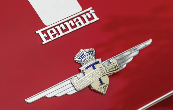 Ferrari, Герб, Classic, 1950, Classic car, Значок, Barchetta, Sports car