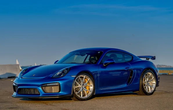 Картинка Porsche, Cayman, GT4, HRE, P101