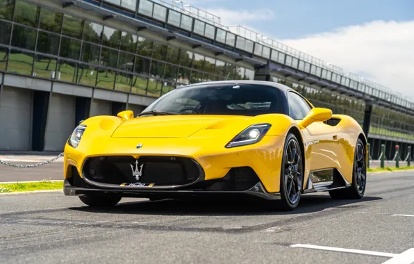 Maserati, Coupe, Yellow, MC20, Maserati MC20