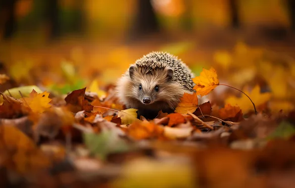 Картинка view, wild, hedgehog