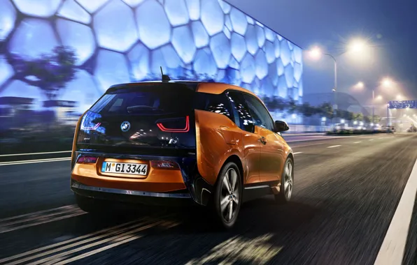 Улица, bmw, хэтчбек, i3
