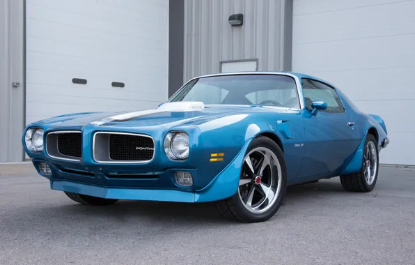 Картинка Trans Am, blue, pontiac, 1970