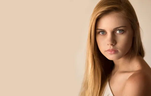 Взгляд, фон, портрет