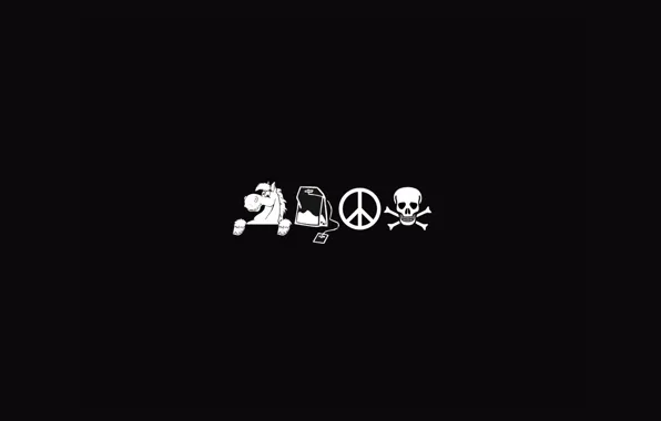 Смерть, конь, чай, мир, Tricksterz