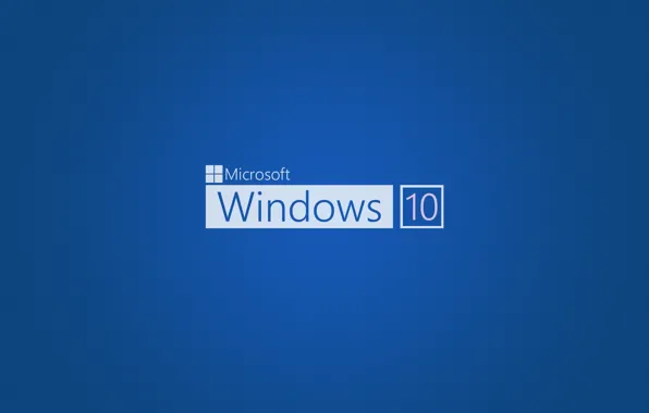 Картинка blue, Windows 10, operating system