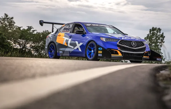 Дорога, Диски, Acura, Значок, Acura TLX, Pikes Peak International Hill Climb